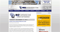 Desktop Screenshot of bizopinion.wisbusiness.com